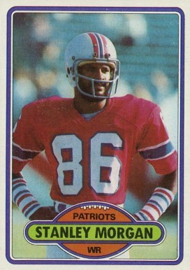 1980 Topps Stanley Morgan #491 Football Card