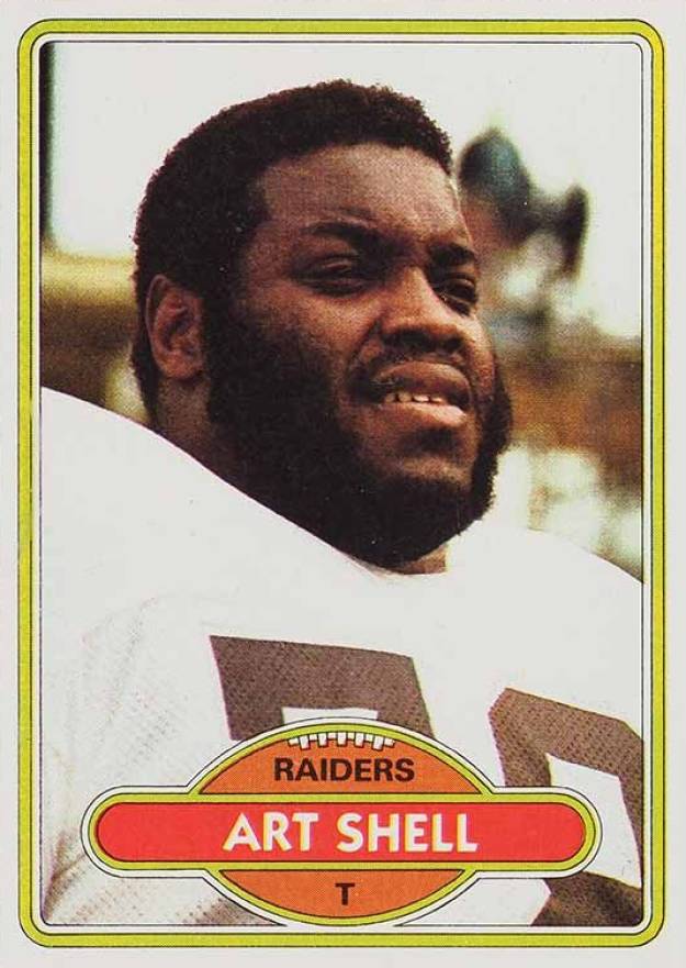 1980 Topps Art Shell #382 Football Card