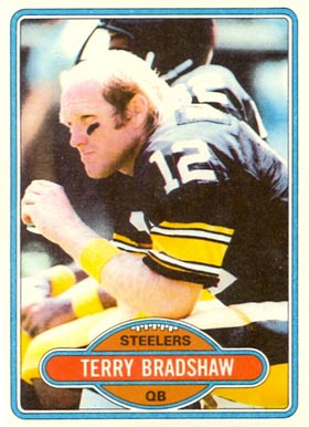 1980 Topps Terry Bradshaw #200 Football Card