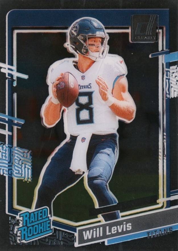 2023 Panini Clearly Donruss Will Levis #94 Football Card