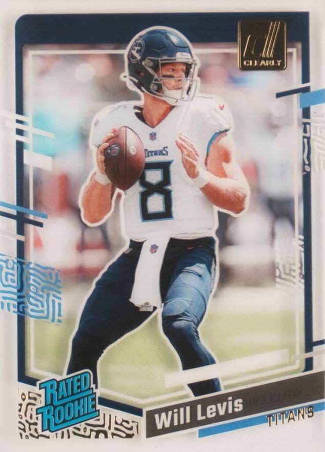 2023 Panini Clearly Donruss Will Levis #94 Football Card