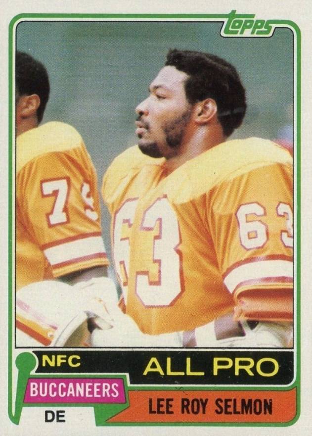 1981 Topps Lee Roy Selmon #410 Football Card