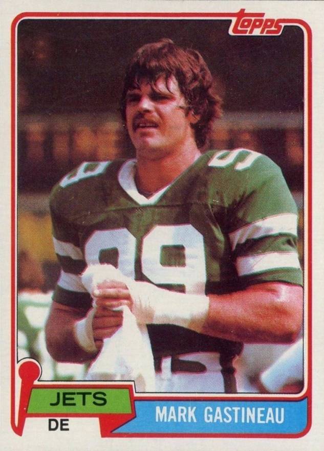 1981 Topps Mark Gastineau #342 Football Card