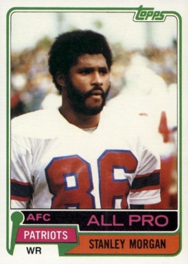 1981 Topps Stanley Morgan #290 Football Card