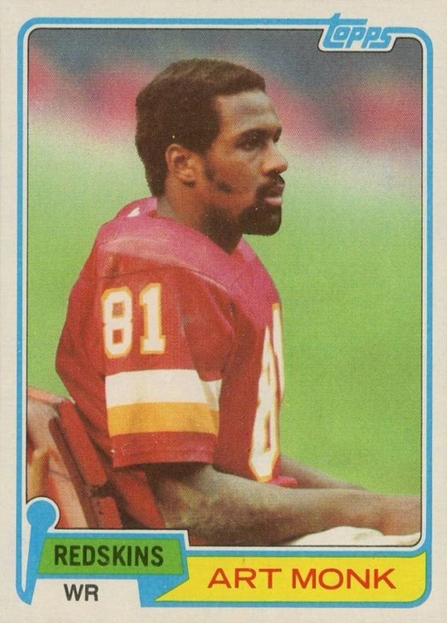 1981 Topps Art Monk #194 Football Card