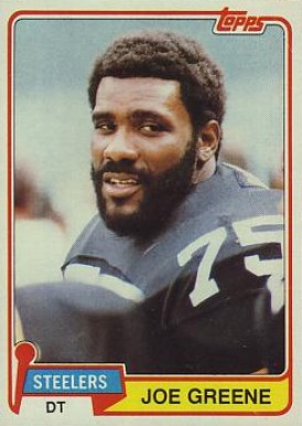 1981 Topps Joe Greene #495 Football Card