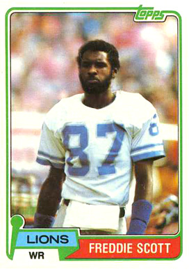 1981 Topps Freddie Scott #463 Football Card