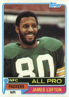 1981 Topps James Lofton #430 Football Card