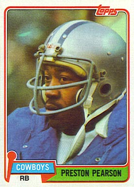 1981 Topps Preston Pearson #413 Football Card