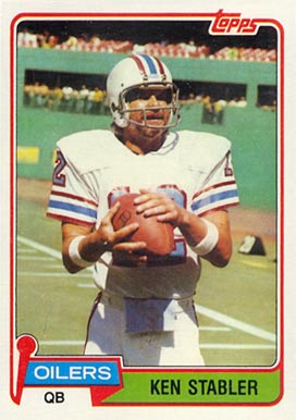 1981 Topps Ken Stabler #405 Football Card