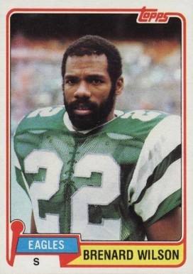 1981 Topps Brenard Wilson #397 Football Card