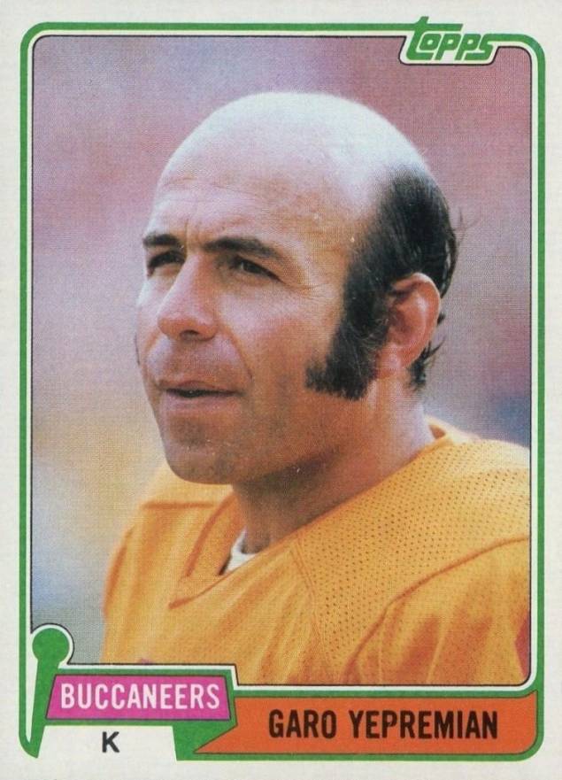 1981 Topps Garo Yepremian #373 Football Card