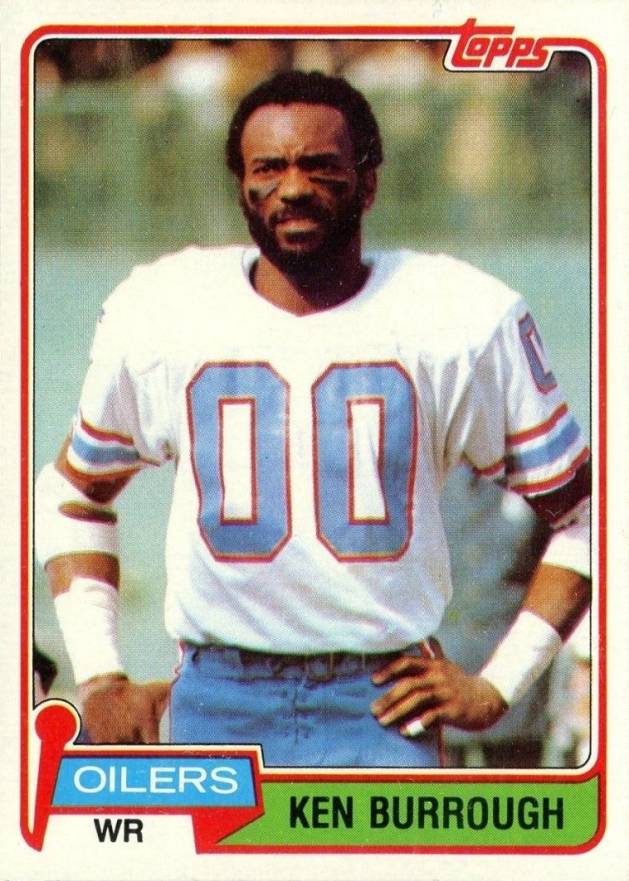 1981 Topps Ken Burrough #301 Football Card