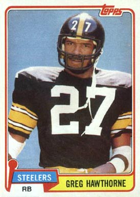 1981 Topps Greg Hawthorne #297 Football Card