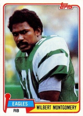 1981 Topps Wilbert Montgomery #295 Football Card