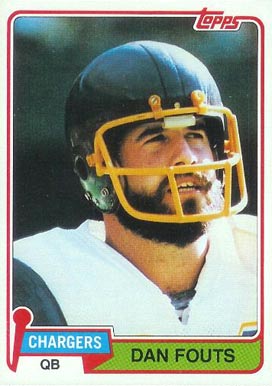 1981 Topps Dan Fouts #265 Football Card