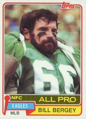 1981 Topps Bill Bergey #250 Football Card