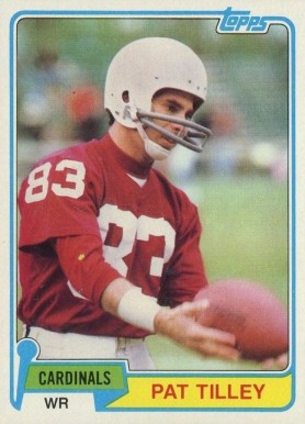 1981 Topps Pat Tilley #239 Football Card