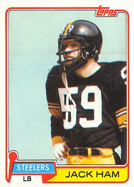 1981 Topps Jack Ham #235 Football Card