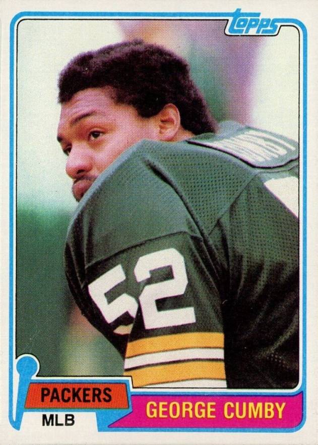 1981 Topps George Cumby #228 Football Card