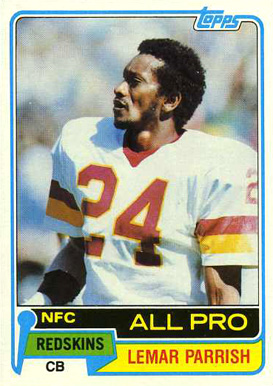 1981 Topps Lemar Parrish #210 Football Card