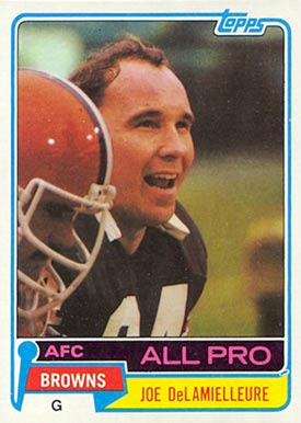 1981 Topps Joe DeLamielleure #170 Football Card