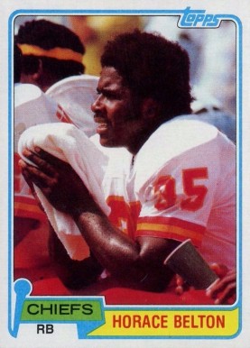 1981 Topps Horace Belton #163 Football Card