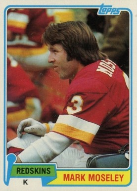 1981 Topps Mark Moseley #145 Football Card