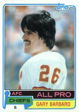 1981 Topps Gary Barbaro #130 Football Card