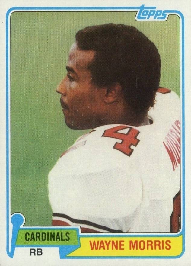 1981 Topps Wayne Morris #122 Football Card