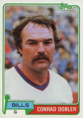 1981 Topps Conrad Dobler #97 Football Card