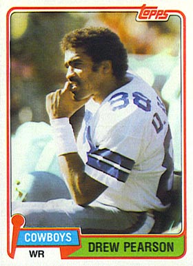 1981 Topps Drew Pearson #95 Football Card