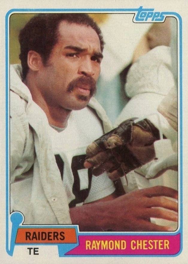 1981 Topps Raymond Chester #65 Football Card