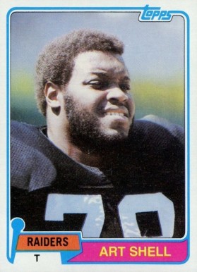 1981 Topps Art Shell #43 Football Card