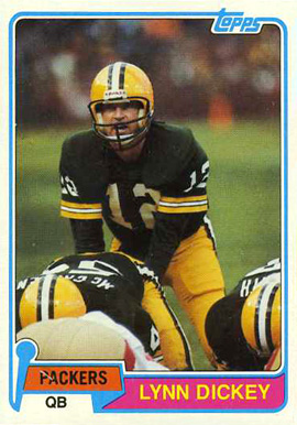 1981 Topps Lynn Dickey #41 Football Card