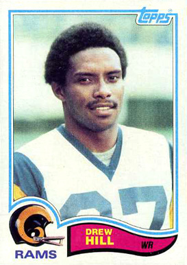 1982 Topps Drew Hill #379 Football Card