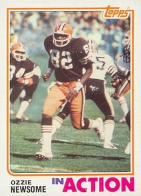 1982 Topps Ozzie Newsome #68 Football Card