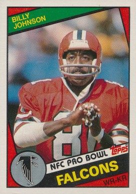 1984 Topps Billy Johnson #215 Football Card