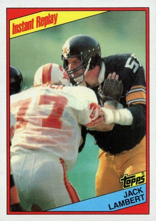 1984 Topps Jack Lambert #168 Football Card