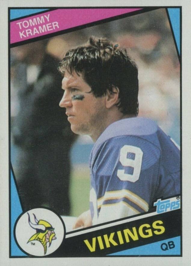 1984 Topps Tommy Kramer #293 Football Card