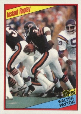 1984 Topps Walter Payton #229 Football Card