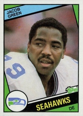 1984 Topps Jacob Green #193 Football Card