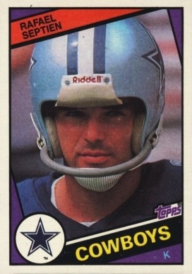 1984 Topps Rafael Septien #244 Football Card