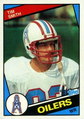 1984 Topps Tim Smith #82 Football Card