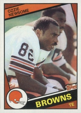 1984 Topps Ozzie Newsome #58 Football Card