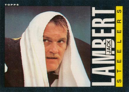 1985 Topps Jack Lambert #357 Football Card