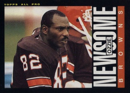 1985 Topps Ozzie Newsome #232 Football Card