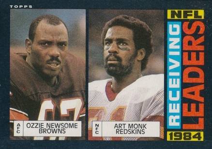 1985 Topps Receiving Leaders #193 Football Card