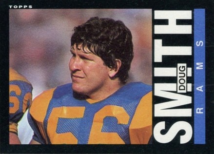 1985 Topps Doug Smith #87 Football Card