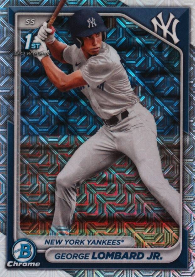 2024 Bowman Mega Box Chrome Prospects George Lombard Jr. #79 Baseball Card